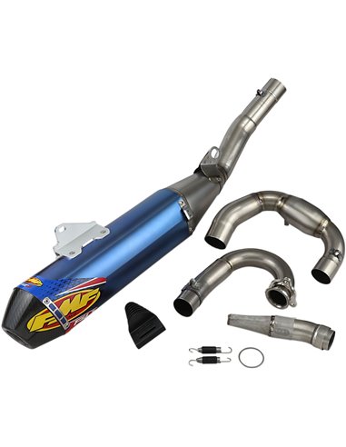 Exhaust Factory 4.1 Ano Titanium/ Carbon Cap FMF 044447