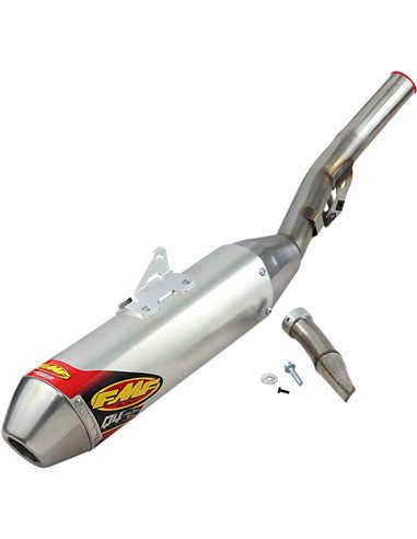 Q4 Hex Slip-On Muffler Aluminum Yamaha FMF 044426