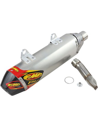 Factory 4.1 Rct Slip-On Muffler S/S Aluminum & Carbon Natural Husqvarna FMF 045567