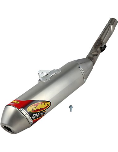 Q4 Hex Slip-On Muffler Aluminum Kawasaki FMF 042346