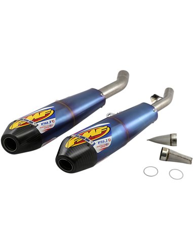 Muffler Dual An Ti 4.1Rct FMF 041575