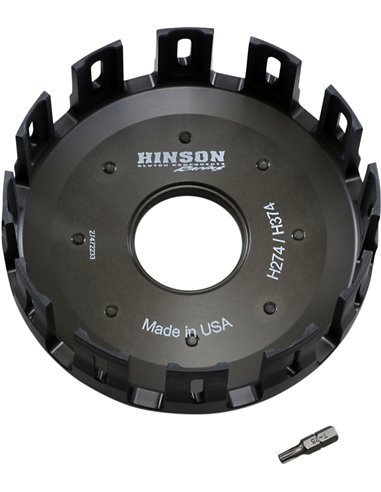 HINSON clutch bell, aluminum, Suzuki RM-Z250