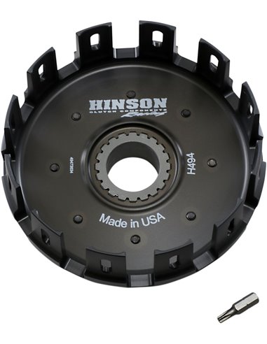 HINSON clutch bell, aluminum H494