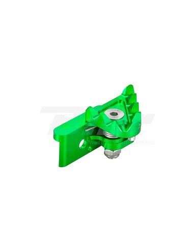 Rear brake pedal Xtrem tip CNC green