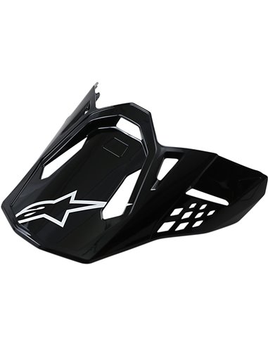 Visera S-M 10/S-M8 Negro Gloss Alpinestars 8981019-1180-Os