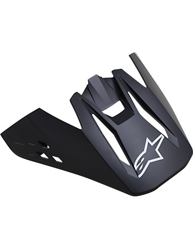 Visor preto fosco sólido Alpinestars S-M5 8983021-110