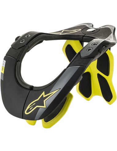 Collarín de protección BNS Tech-2 Negro/Amarillo L/Xl Alpinestars 6500019-155-Lxl