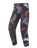 Calças R-Tact Motocross Cinza / Camo / Vermelho 40 Alpinestars 3721221-9133-40