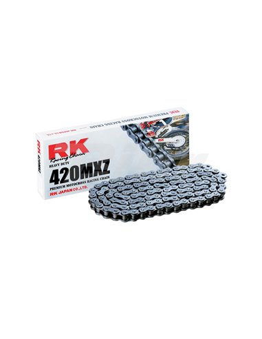 Corrente RK 420MXZ com 120 elos pretos