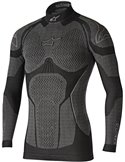 Camada de manga longa Ride Tech Winter Preto / Cinza Xs / S Alpinestars 4752117-106-Xs / S