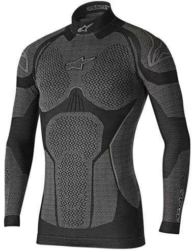 Camada de manga longa Ride Tech Winter Preto / Cinza Xs / S Alpinestars 4752117-106-Xs / S