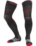 Meias Long Mx Preto / Vermelho S / M Alpinestars 4705015-13-Sm