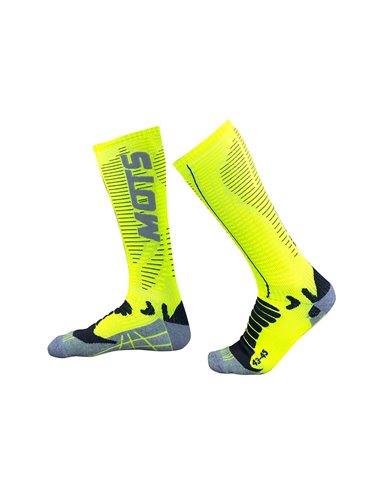 Calcetines MOTS S (37-39) Amarillo Fluo