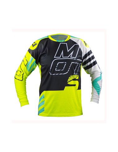 Camiseta trial MOTS STEP5 Amarillo Fluo S