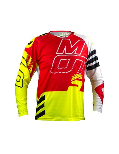 Camiseta trial MOTS STEP5 Rojo/Fluo S