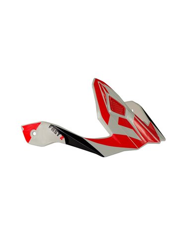 Viseira de capacete GO2 FAST vermelho MT6935R