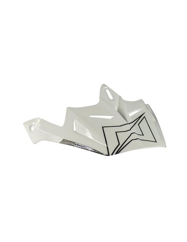 Helmet Visor GO white MT6926B