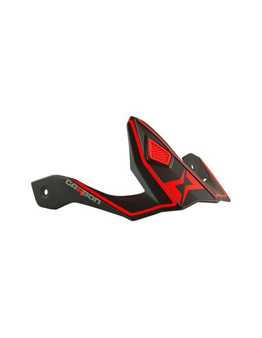 Helmet Visor trials GO2 CARBON red MT6930R