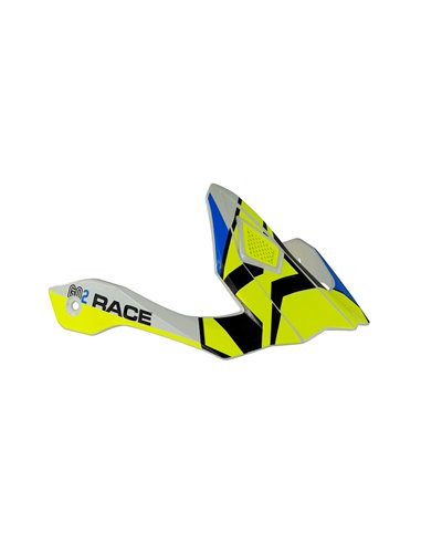 Helmet Visor trials GO2 RACE blue MT6934A