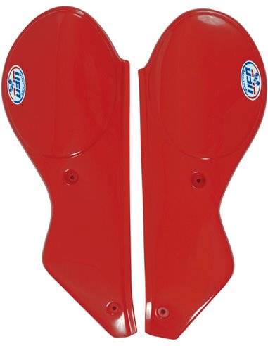 Capas laterais vintage Maico 250-490Cc (81-83) UFO-Plast vermelho ME08060-B