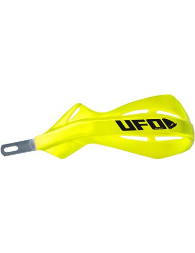 Protège-mains universel en aluminium pour barres de 22 mm (7-8 ") Rm-jaune UFO-Plast PM01632-102