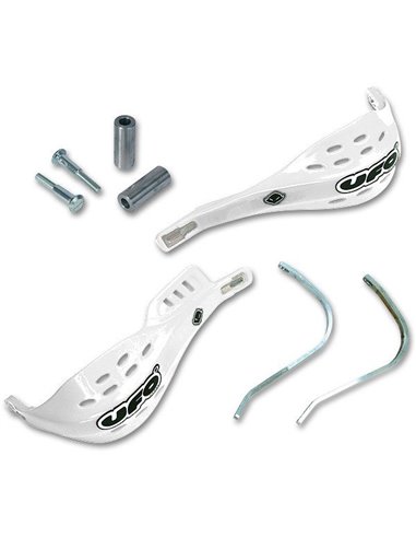 Jumpy Supermotard Uni For Handguards 28,6Mm (1 1-8 ") Pro-Taper Bars white UFO-Plast PM01625-041