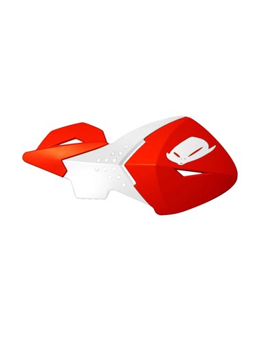 Plastique de remplacement pour protège-mains Escalade Crf-Red-white protège-mains UFO-Plast PM01647-070