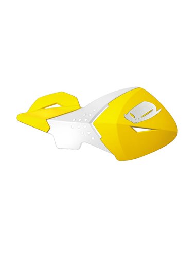 Plástico de reposição para protetores de mão Escalade Protetores de mão Rm-amarelo-branco UFO-Plast PM01647-102