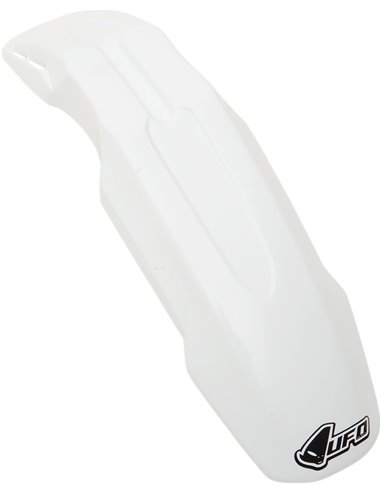 Guarda-lamas dianteiro branco Supermotard universal UFO-Plast PA01029-041