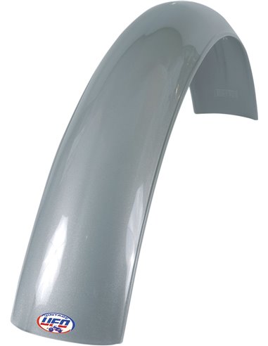 Vintage Uni Front Fender Mx-Enduro (60-74) Silver UFO-Plast ME08000-S