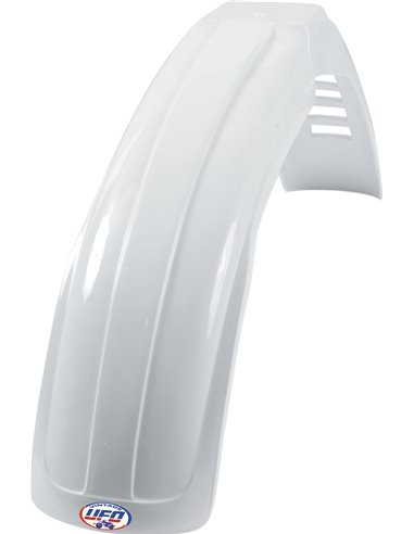 Vintage Uni Front Fender Mx-Enduro Large (78-83) white UFO-Plast ME08004-W