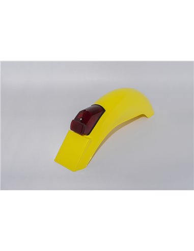 Vintage Uni Enduro Guardabarros trasero W- Taillight (75-79) Light amarillo UFO-Plast ME08025-D2