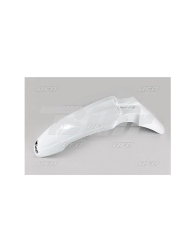 Front fender UFO-Plast 125-250-500 cross-enduro white PA01028-041