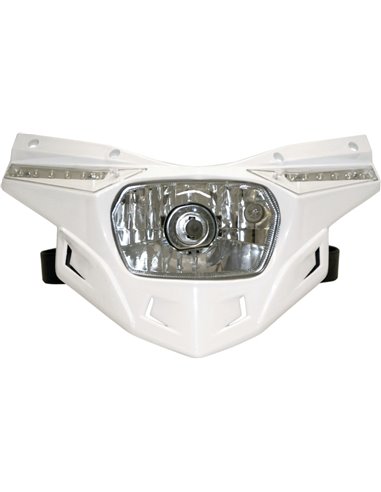 Plástico de reposição Stealth para protetores de mão Parte inferior (12V-35W e Led) UFO-Plast branco PF01714-041