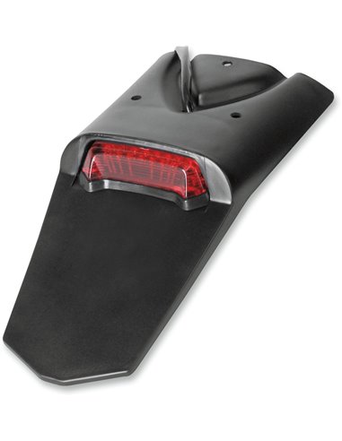 Phantom Rear light and license plate holder without indicators W- Led-Taillight (E11 & Dot) black UFO-Plast PP01218-001