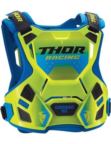 THOR Child Guardian Mx Protetor Peitoral Flo Verde 2Xs / Xs 2701-0854