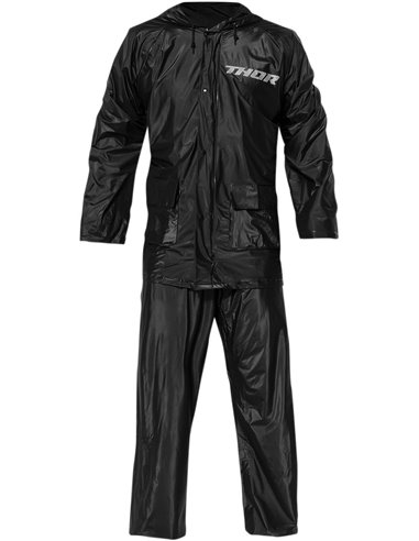 THOR Rainsuit S7 Black Md 2851-0464