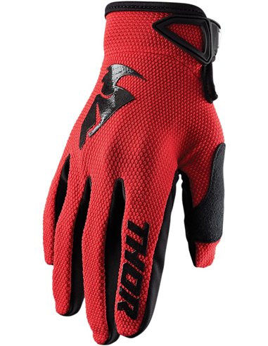 Luvas de motocross Thor S20 Sector Red Md 3330-5873