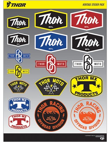 THOR Decal Sheet S15 Heritage 4320-1572