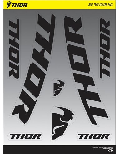 THOR 2-Pack Bike Trim S18 Decal Sheet 4320-2027