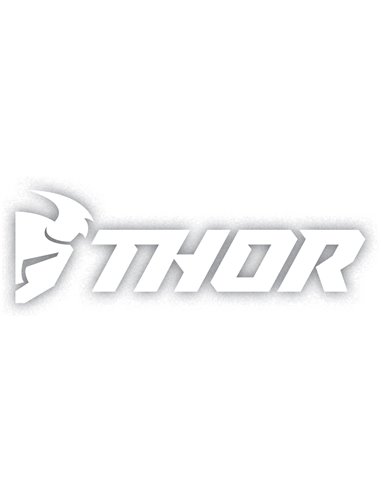 THOR Adhesivo recortado para parabrisas S18 Die-Cut Decal 50,8 Cm White 4320-2028