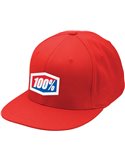 Gorra 100% Essential Flex Vermell S / M 20040-003-17