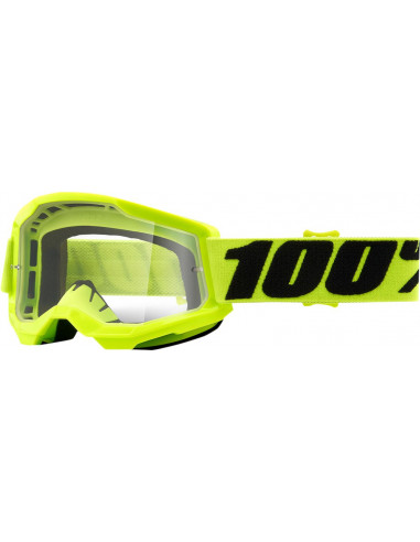 100 % Goggle Strata 2 Youth Amarillo Transparente 50521-101-04