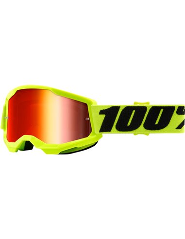 100 % Goggle Strata 2 Youth Amarillo Espejo Rd 50521-251-04