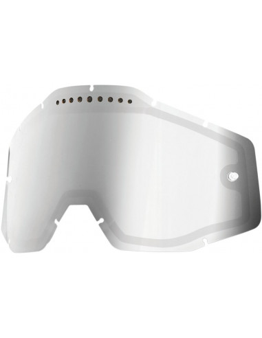 100 % EspejNaranjaNaranja Platalver Vented Dual Replacement Lens FNaranja 100% Goggles 51006-008-02