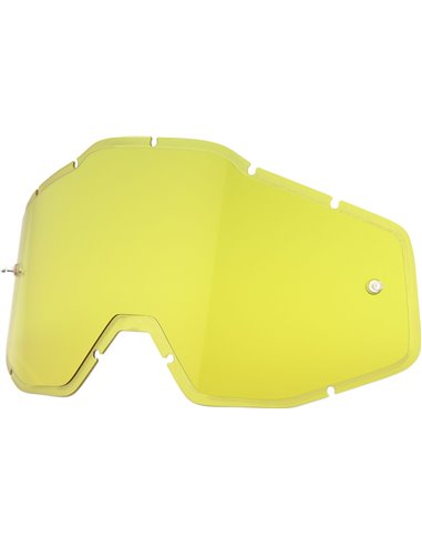 100 % Hd Yellow Anti-Fog Injected Replacement Lens FNaranja 100% Goggles 51004-014-02