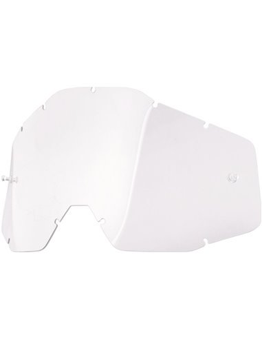 Recambio cristal gafas motocross 100% Mini Strata transparente 51007-010-02