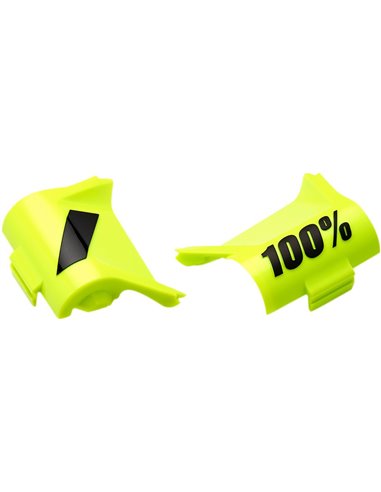 Bouchons de rechange 100% Forecast Yellow / Black 51124-004-02