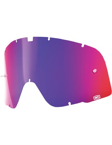 Recambio cristal para gafas 100 % Barstow Rojo/Azul Espejo 51000-267-02