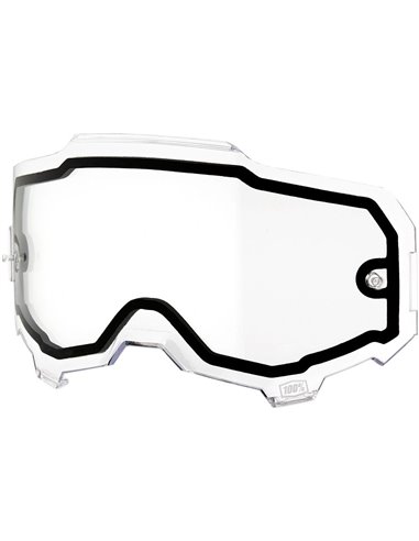 100 % Lens Armega Dual Transparentear 51042-010-02